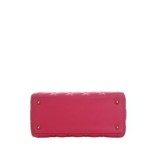 Dior Medium Lambskin Cannage Lady Dior