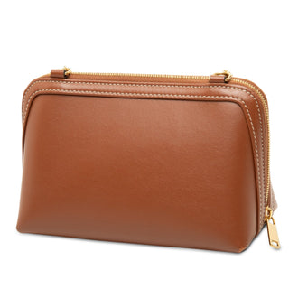 Celine Smooth Calfskin Cuir Triomphe Clutch on Chain