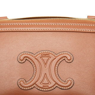 Celine Smooth Calfskin Cuir Triomphe Clutch on Chain