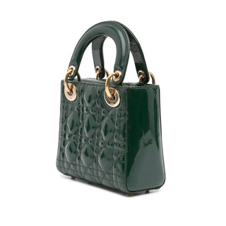 Lady Dior Mini Patent Cannage