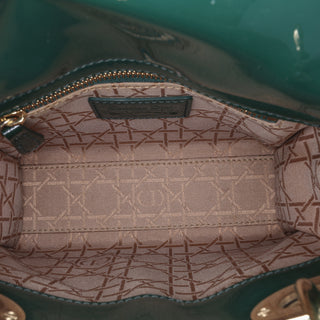 Dior Lady Mini Patent Cannage Dior