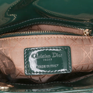 Lady Dior Mini Patent Cannage