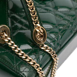 Dior Lady Mini Patent Cannage Dior