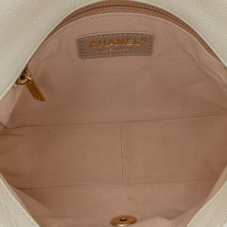 Chanel Small Quilted Caviar Chain Melody Flap