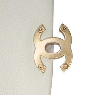 Chanel Small Quilted Caviar Chain Melody Flap