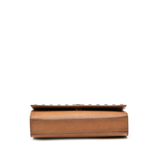 Ysl Medium Leather Monogram Star Studded Kate Crossbody