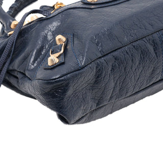 Balenciaga Lambskin Motocross Giant 21 First Satchel