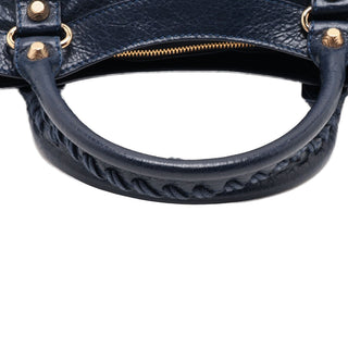 Balenciaga Lambskin Motocross Giant 21 First Satchel