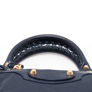Balenciaga Lambskin Motocross Giant 21 First Satchel
