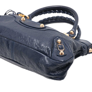 Balenciaga Lambskin Motocross Giant 21 First Satchel