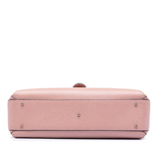 Gucci Medium Dollar Calfskin Interlocking G Satchel