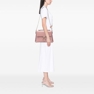 Gucci Medium Dollar Calfskin Interlocking G Satchel