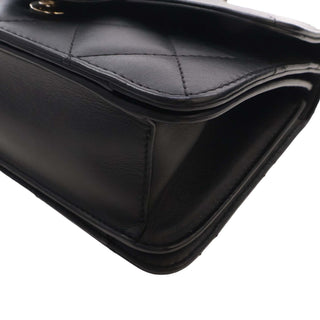 Chanel Mini Quilted Lambskin Top Handle Flap