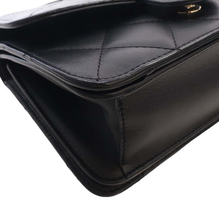 Chanel Mini Quilted Lambskin Top Handle Flap