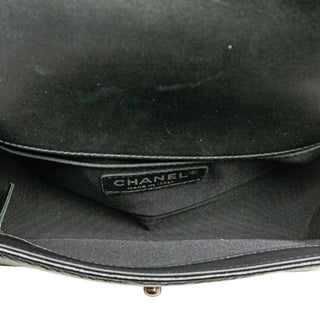 Chanel Small Quilted Patent Boy Flap