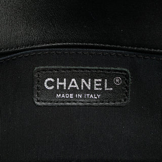 Chanel Small Quilted Patent Boy Flap