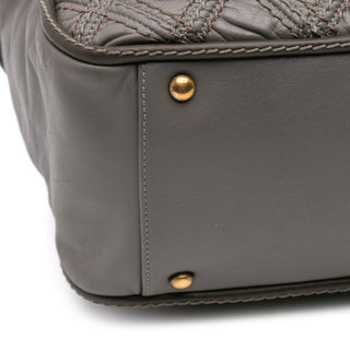 Chanel CC Quilted Calfskin Triptych Tote