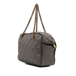 Chanel CC Quilted Calfskin Triptych Tote