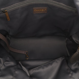 Chanel CC Quilted Calfskin Triptych Tote