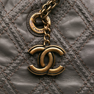 Chanel CC Quilted Calfskin Triptych Tote