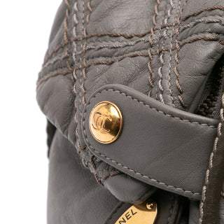 Chanel CC Quilted Calfskin Triptych Tote
