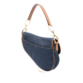 Dior Denim Saddle Bag