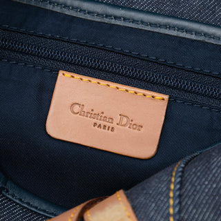 Dior Denim Saddle Bag