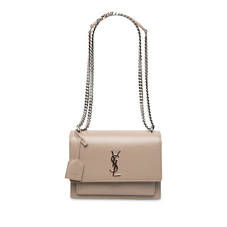 Saint Laurent Medium Calfskin Monogram Sunset Crossbody