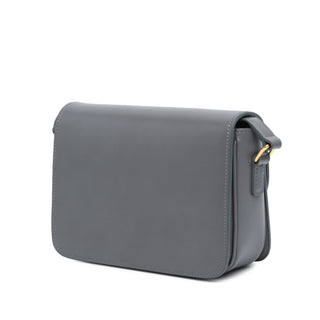 Celine Teen Shiny Calfskin Triomphe Crossbody