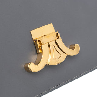 Celine Teen Shiny Calfskin Triomphe Crossbody