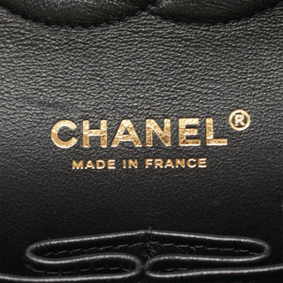 Chanel Medium Classic Lambskin Geometric Patchwork Double Flap