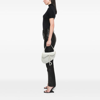 Dior Grained Calfskin Saddle Bag
