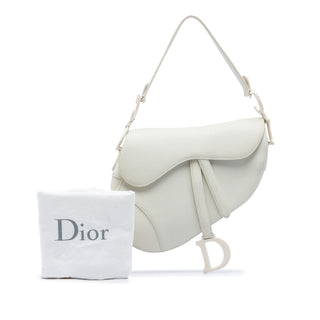 Dior Grained Calfskin Saddle Bag