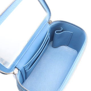 Chanel Mini Denim Pearl Crush Vanity Bag