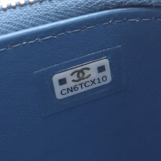 Chanel Mini Denim Pearl Crush Vanity Bag
