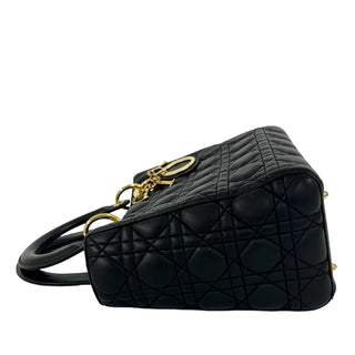 Dior Medium Lambskin Cannage Lady Dior