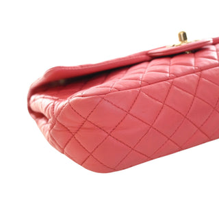 Chanel Medium Classic Lambskin Valentines Heart Charms Single Flap