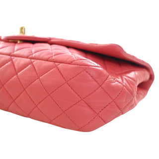 Chanel Medium Classic Lambskin Valentines Heart Charms Single Flap