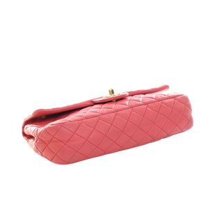 Chanel Medium Classic Lambskin Valentines Heart Charms Single Flap