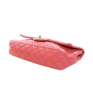 Chanel Medium Classic Lambskin Valentines Heart Charms Single Flap