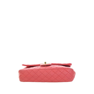 Chanel Medium Classic Lambskin Valentines Heart Charms Single Flap