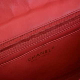 Chanel Medium Classic Lambskin Valentines Heart Charms Single Flap