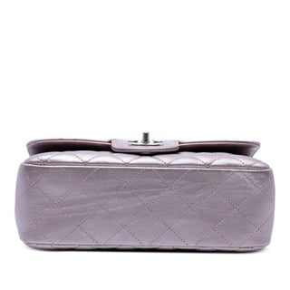 Chanel Mini Rectangular Classic Iridescent Calfskin Single Flap