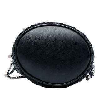Gucci Small GG Marmont Sequined Diagonal Matelasse Calfskin Bucket Bag