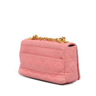 Dior Small Grained Calfskin Cannage Caro Bag