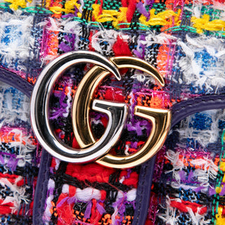 Gucci Medium GG Marmont Tweed Shoulder Bag