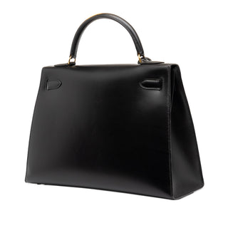 Hermès Box Calf Kelly Sellier 32