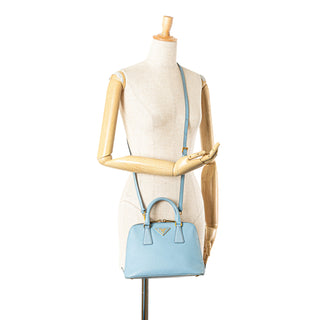 Prada Small Saffiano Lux Promenade Satchel