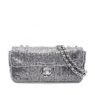Chanel CC Sequins East West Flap