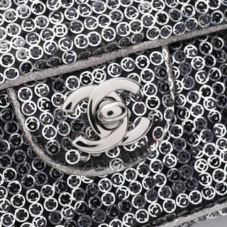 Chanel CC Sequins East West Flap